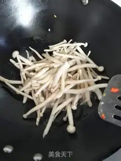Make Meatdish sea mushrooms step 3
