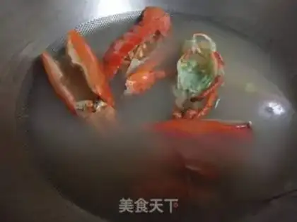 Make Lobster shell soup step 2