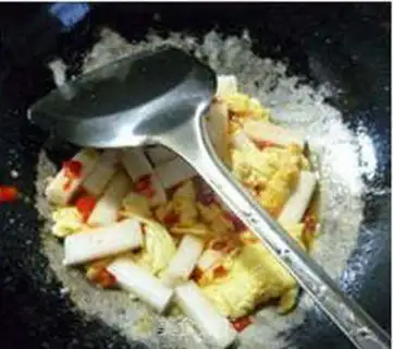 Make Pepper-crackers, fried rice cake step 8
