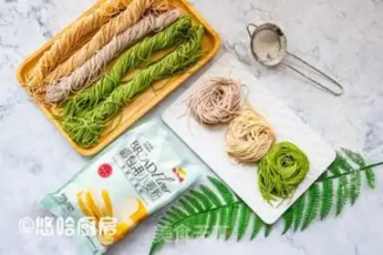 Make Color noodles step 8