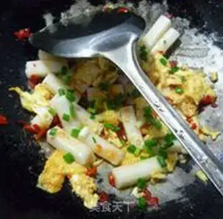 Make Pepper-crackers, fried rice cake step 10