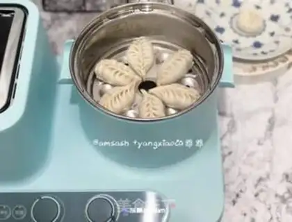 Make Three willow dumplings step 8