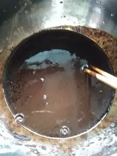 Make Bean milk tea to burn fairy herbs step 0