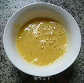 Make Double egg fried rice step 2
