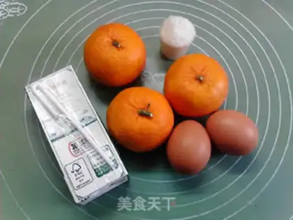 Make Sweet orange bowls of steam pudding step 0