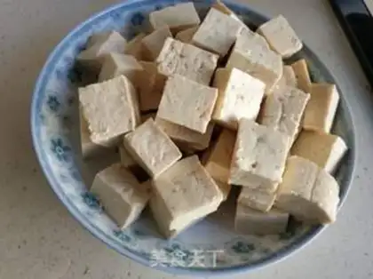 Make Spicy tofu step 0