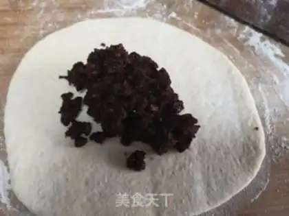 Make Red Bean Flounder step 4