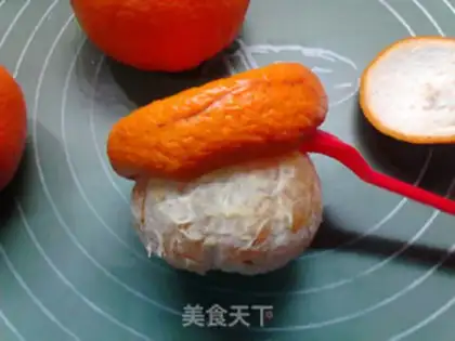 Make Sweet orange bowls of steam pudding step 5