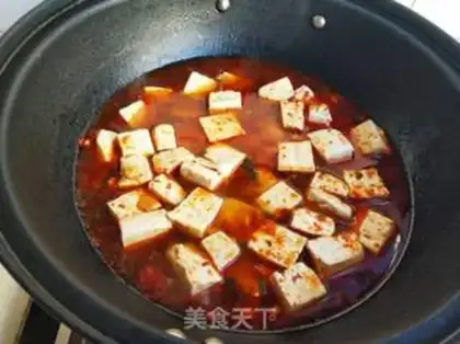 Make Spicy tofu step 6