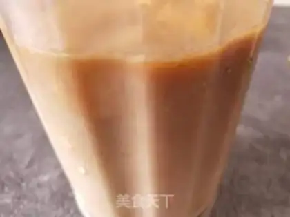 Make Banana coffee milk step 2