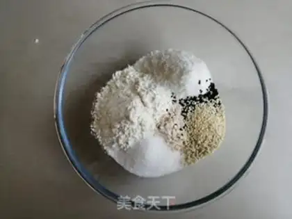 Make Sesame biscuit step 0