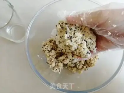 Make Sesame biscuit step 3