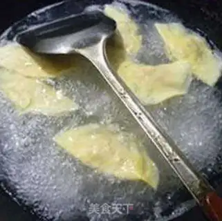 Make Egg dumplings, fan soup step 5