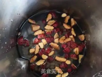 Make Cinnamon date soy sauce step 6