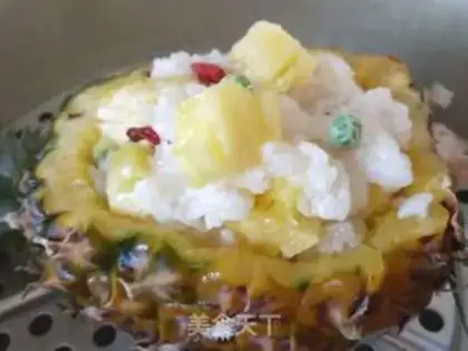 Make Pineapple rice step 9