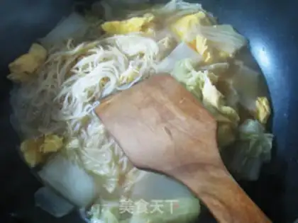 Make Duck and rice noodles step 11