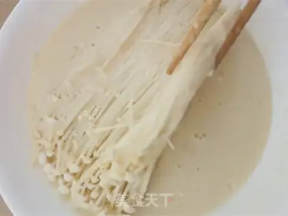 Make Cream of golden mushrooms step 6