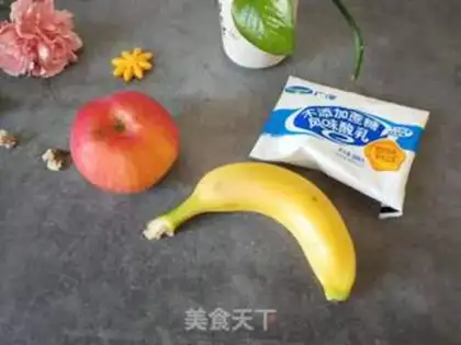 Make Banana apple shake step 0