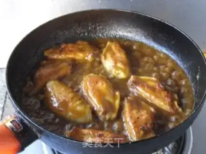 Make Curry chicken wings step 9