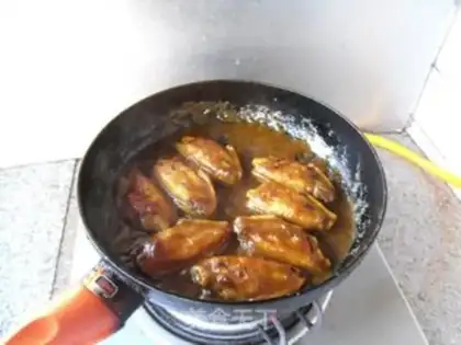 Make Curry chicken wings step 11
