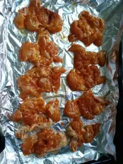 Make Chicken Leg Burger, New Orleans step 9