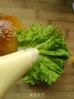 Make Chicken Leg Burger, New Orleans step 14