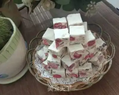 Make Red Snow Souffle step 10