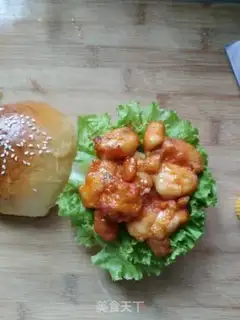 Make Chicken Leg Burger, New Orleans step 15