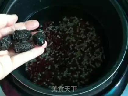 Make Red bean rice soup step 2