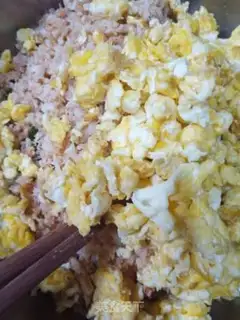 Make Shrimp rice dumplings step 7