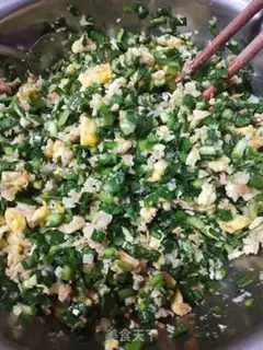 Make Shrimp rice dumplings step 8