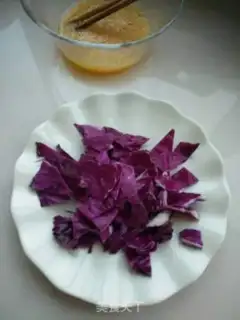 Make ♪ ♪ ♪ Blue fried eggs ♪ step 3