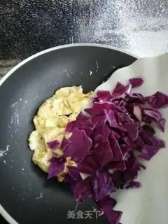 Make ♪ ♪ ♪ Blue fried eggs ♪ step 6