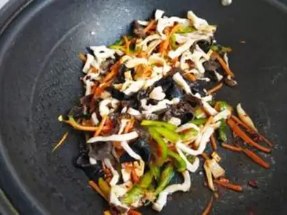 Make Fish apricot mushroom step 8