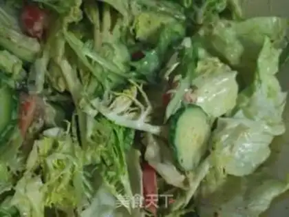 Make Vegetable salad step 3