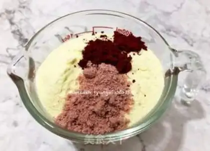Make Pink blueberry ox step 5