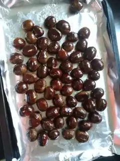 Make Baked chestnuts step 3