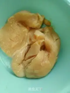Make Take the chicken burger step 1