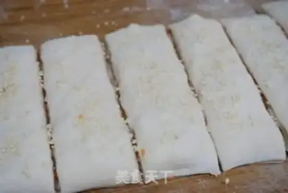 Make Carrot hamcake step 5