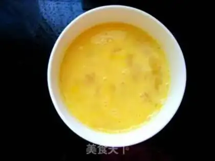 Make Eggs with broccoli sauce step 3