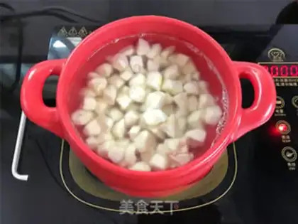 Make Cough apple sugar step 2