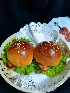 Make Take the chicken burger step 14