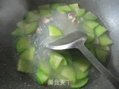 Make A fan of salted radish step 6