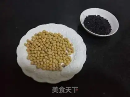 Make Black bean milk step 0