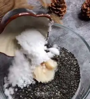 Make Black sesame soup step 0