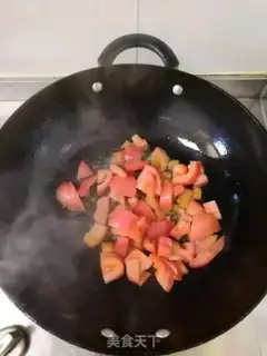Make Tomato noodles step 2