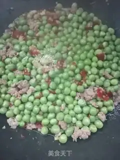 Make Pretzel meat and fried beans step 5