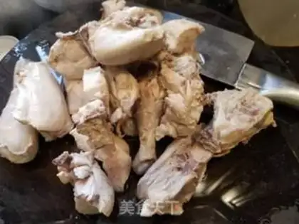 Make The chicken soup of Tanji Dan step 1