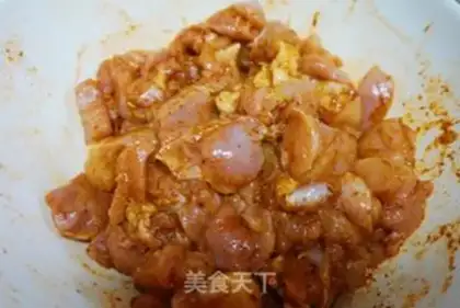 Make Chicken roll step 1