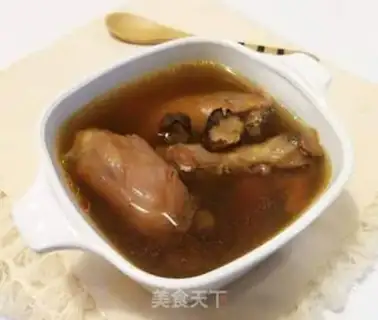 Make The chicken soup of Tanji Dan step 7